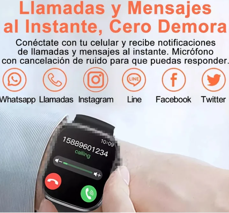 Reloj Smartwatch X8 Ultra + Audífonos