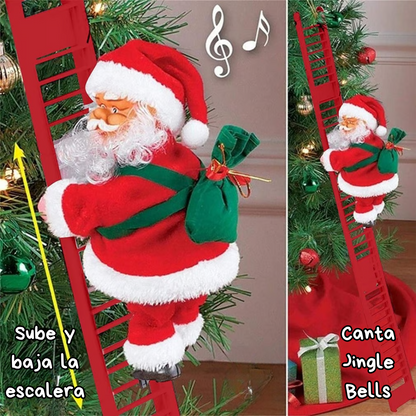 🎅 Viejito Pascuero con Escalera- Pack 2x1 🎄