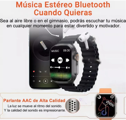 Reloj Smartwatch X8 Ultra + Audífonos